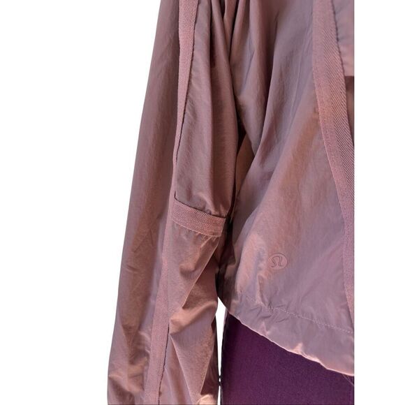 Lululemon Slip into the Moment Short Jacket size 8 Chalky Rose - Picture 15 of 15